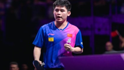 乐鱼官网-WTT冠军赛女单仅剩钱天一 林诗栋进8强将战林昀儒